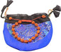 Handmade Tibetan individually knotted Natural Sustainable Rudraksha Wrist mala Bracelet