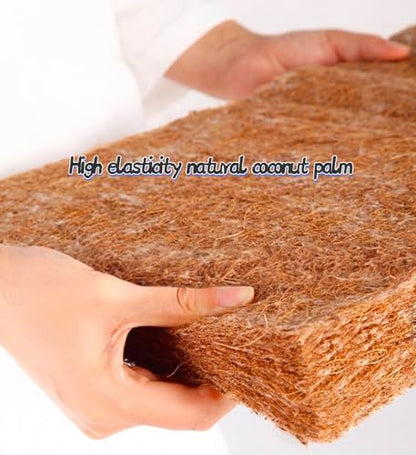 Meditation Mats,Futons, Household Folding, Thickened Fabrics, Coconut Palm, Kneeling Mats(Size:28x28inch,Color:Coffee) - color: Coffee, size: 28x28inch