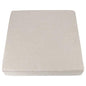 Household Square Floor Cushion for Yoga and Meditation, Removable Washable Meditation Mat Cushion - color: Square linen beige