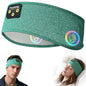Perytong Sleep Headphones Wireless, Bluetooth Sports Headband Headphones with Ultra-Thin HD Stereo Speakers Perfect for Sleeping,Workout,Jogging,Yoga,Insomnia, Air Travel, Meditation (Green) - color: Green