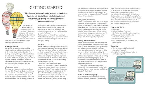 Mindfulness on the Go: Includes 52 cards and a 64-page illustrated book, all in a flip-top box with an easel to display your mindfulness cards