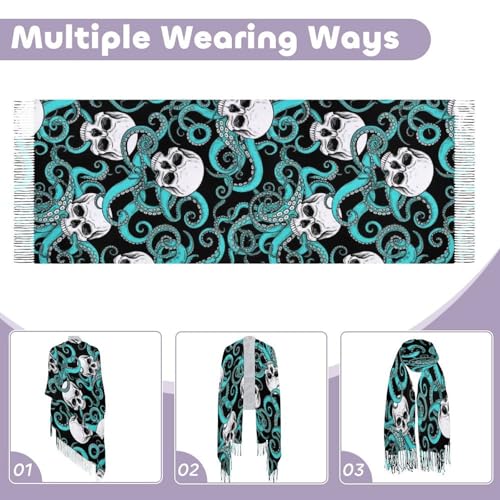 Big Oversized Long Scarves Pashmina Shawl Wrap Women gifts - color: Picture (659)