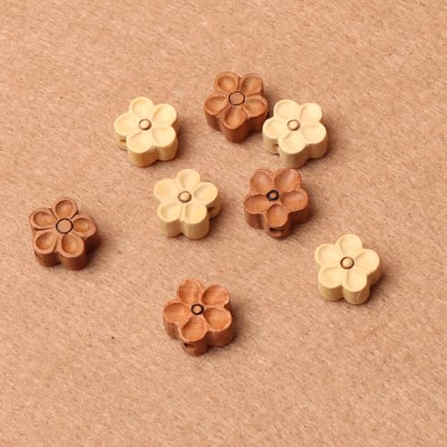 Antique Florid Wooden Statue Accents Zen Meditation Wood Sculpture Decor for Living Room Spa Or Yoga Studio Centerpiece Books Living Room Bedroom Ornament(1.2cm, 3)
