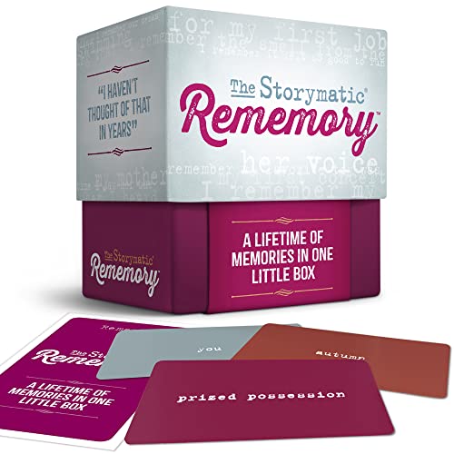 Storymatic Rememory – Writing Prompt and Memory Prompt – Conversation Cards for Family and Friends
