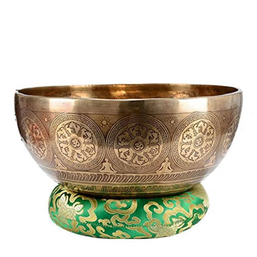 Copper Bowl Tibetan Singing Bowls Meditation Sound Bowl Handmade Bowl Sound Bowl Yoga Healing Copper Bowl Meditation Bowl Ornaments Bowl,C - color: C