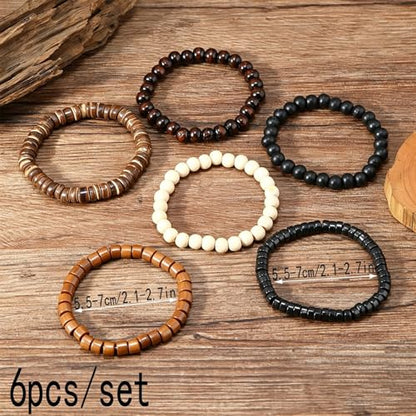 Gothic Bracelet Adjustable Punk Braided Leather Multilayer Grunge Set Bracelets Emo Metal Cuff Wrap Bangles Meaningful Gift - color: J-BZ-25