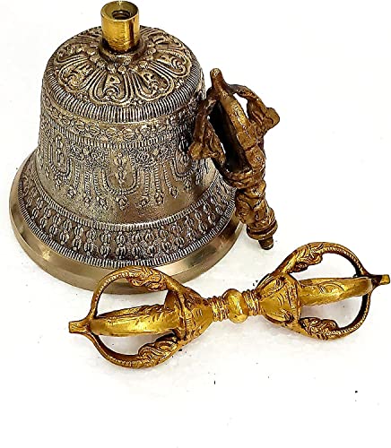 Hand Bell, Use This Bell to Help The Mind Enter A Calm, Meditative Space for Meditation, Prayer, Reiki, Wakefulness, Concentration, Healing