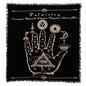 Indian Consigners Palmistry Altar Cloth Celestical Tarot Deck Alter Square Wall Hanging Tablecloth Sacred Place Home Décor Moon Faces Astrology Zodiac Golden Palm - color: Golden Palm