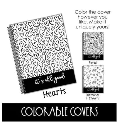 Mental Health Mood Journal – Your Daily Self-Care Companion, Guided Mental Health Journal, 90 Day Mood & Anxiety Tracker with Prompts for Gratitude, Self Care, Sleep & Stress Management (#b) - color: #b