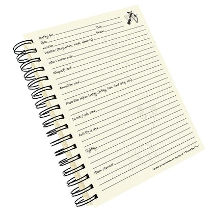 Write it Down series by Journals Unlimited, Guided Journal, Hunting, The Hunter's Journal, Full-size 7.5"x 9", Kraft Hard Cover, Made in USA