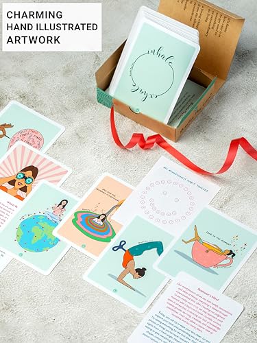 33 Mindfulness Cards & Mindfulness Tools | Best Mental Health Gifts for Women & Men | Mental Health Stocking Stuffers | Self Care for Anxiety and Stress Relief
