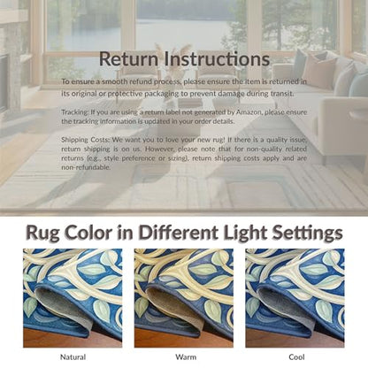 Flatwoven High Traffic Area Rug 4x6, Festive Jumbo Hook Kit Beginner Friendly Embroidery, Non Slip, Stain Resistant, Washable Area Rugs for Living Room, Bedroom (Red, 4x6) - color: Red/Pattern 1, size: 4' x 6' (Rectangular)
