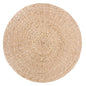 GLEAVI Natural Woven Japanese Style Cushion Round Meditation Seating Pad for Home Yoga Thickness for Floor Use Relaxation
