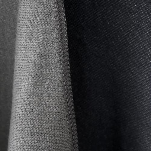 Shawl Wraps for Women, Elegant Knitted Cape Open Front Poncho Scarf Blanket Cardigan Coat for Spring, Autumn, and Winter - color: Black Gray