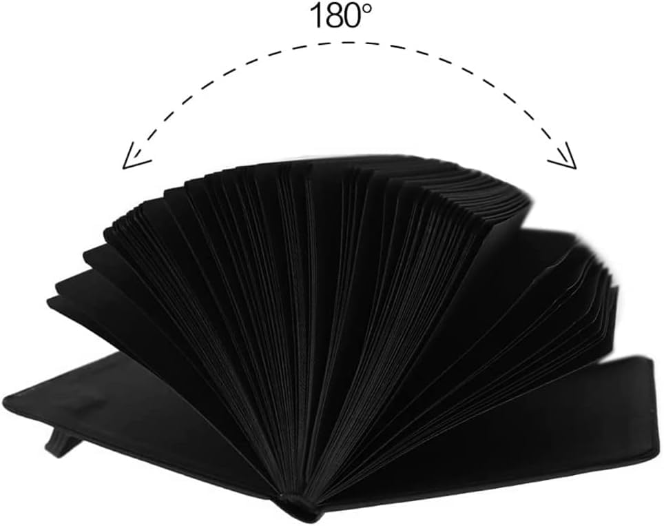 Mifuner Small 5x5 Black Notebooks 110gsm 82 Sheets/164 Pages mini blank sketchbooks Travel Journal Pocket Hardcover Paint Writing Notebook Blank Diary Memo Planner Sketchbook Black Paper - color: Black Paper-PU Cover