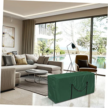 SOLUSTRE Large Storage Bag Oxford Cloth Drawstring Bag for Outdoor Cushions Pouches for Travel