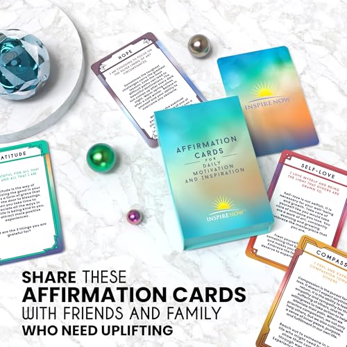 Affirmation Cards for Daily Motivation and Inspiration