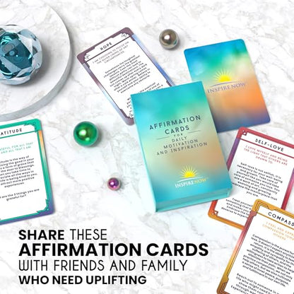 Affirmation Cards for Daily Motivation and Inspiration