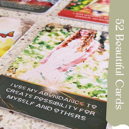 SOULSHINE JOURNEY 52-Packs Of Affirmation Card Positive Affirmations For Women | Inspirational Cards Anixiety Relief Items For Teens Mindfulness Gifts For Teachers