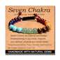 MASSIVE BEADS Handmade Yoga Stretch Elastic Bracelet Natural Stone Crystal Healing Power Energy Gifts for Unisex Adult 4mm 6mm 8mm 10mm