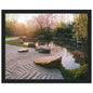 Artful Walls Zen Garden Wall Art – Tranquil Design with Raked Gravel, Moss Stones, etc., Wall Decor Size 20x25 cm / 8x10″ - size: 7.9L" x 9.8W"