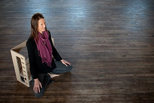 Mayu Meditation Seat (Adjustable, Western Style Meditation Bench)