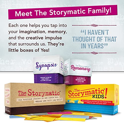 Storymatic Rememory – Writing Prompt and Memory Prompt – Conversation Cards for Family and Friends