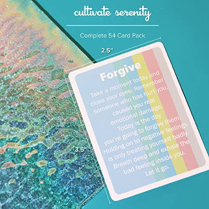 Kalan Self Care Gift Set for Women - Mindfulness Cards, Stress Relief, Meditation, Anxiety Relief, Positive Affirmations & More for Relaxation & Wellness - color: Meditation