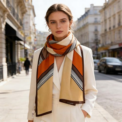 Women Scarf Neck Scarves Headscarf Fashion Scarves Long Lightweight Shawls for Women BA23 - color: Ba236