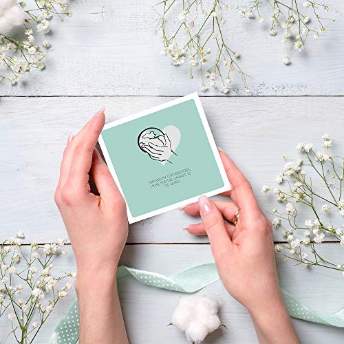 50 Affirmation Card for Women With 100 positive affirmation quotes, daily affirmation cards set. Self Care and Meditation Gift For Women. Empowering, Inspirational Affirmation for Stress Relief - color: 50BluePink