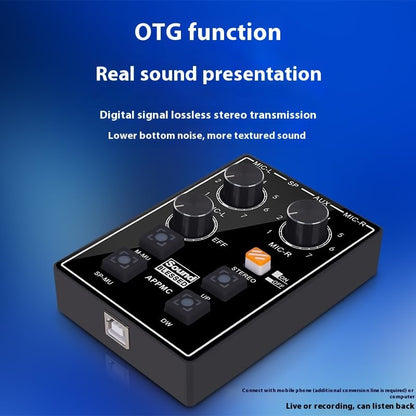 CH02 ASMR Sleep Aid Hoping Sound Control Instruments Left and Right Binaural Sound Card Immersive Recording for ASMR Live, Eat, Recording, Interview, Musical Instruments and More