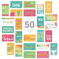 Canopy Street Motivational Quote Cards / 2" x 3.5" Inspirational Flat Business Cards / 50 Mini Kindness Cards / 25 Uplifting Designs/Encouraging Reward Cards - color: Motivational