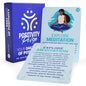 Briston Positivity Pulse Affirmation Cards for Mindfulness and Self Care – 50 Daily Positive Quote Cards for Motivation, Anxiety Relief, Gratitude, Mental Health, Confidence, and Personal Growth