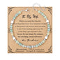 JoycuFF 𝗚𝗶𝗳𝘁𝘀 𝗳𝗼𝗿 𝗪𝗼𝗺𝗲𝗻 𝗠𝗼𝗼𝗻𝘀𝘁𝗼𝗻𝗲 𝗕𝗿𝗮𝗰𝗲𝗹𝗲𝘁 Amazonite Colorful Imperial Jasper Stainless Steel Beads Bracelets, Graduation Christmas Valentines Mothers Day Birthday Gifts - style: Wife Gift Ideas