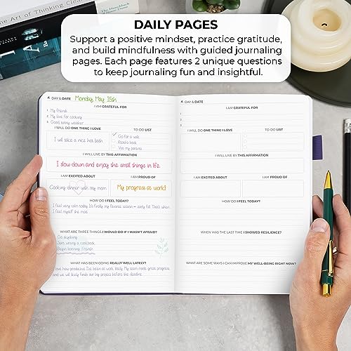 Clever Fox Self-love Journal – Guided Self-Discovery Log for Self-care, Reflection & Self-help, Mental Health, Gratitude & Mindfulness (Purple) - color: Purple