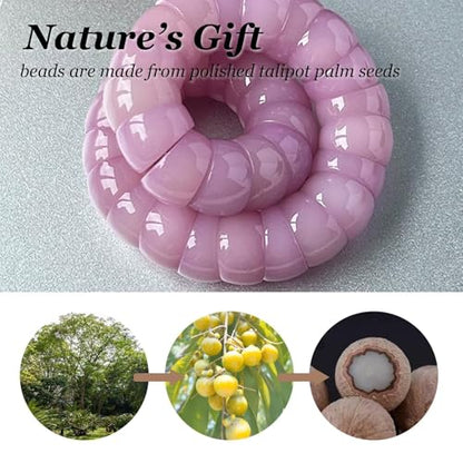 72ore Bodhi Bracelet Fidget Bracelet for Women Natural Bodhi Seed Bracelets Stretch Protection Healing Jewelry Anxiety Relief Items - color: A8:bodhi bracelet