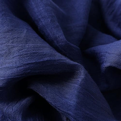 Pashmina Shawl Party Wraps Evening Dress Bridesmaid Long Cotton Scarves for Wedding - color: Dark Blue 26