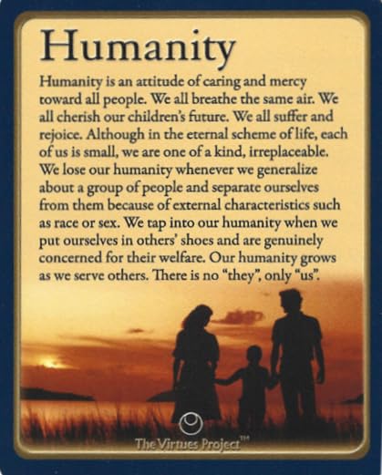 Virtues Reflections Cards: New Edition
