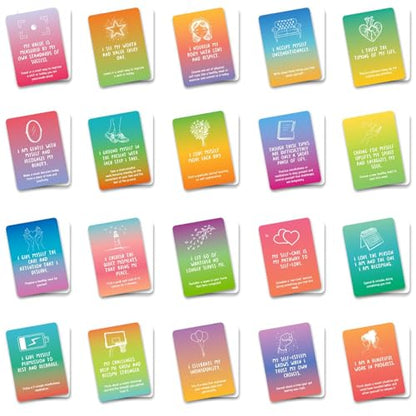 Mindfulness Cards, 50X Cards, Motivational Positive Quotes, for Mindfulness, Meditation Practice,
