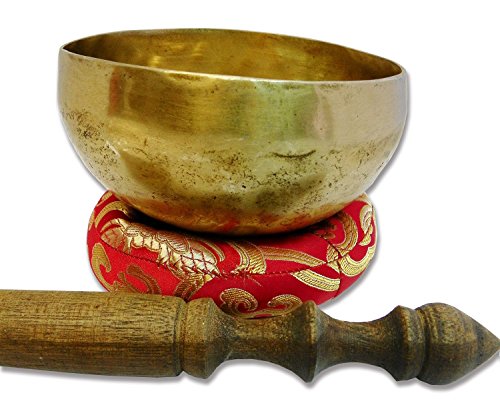 5" Palm Size Energetic Healing Tibetan Singing Bowl Handmade Made in Nepal