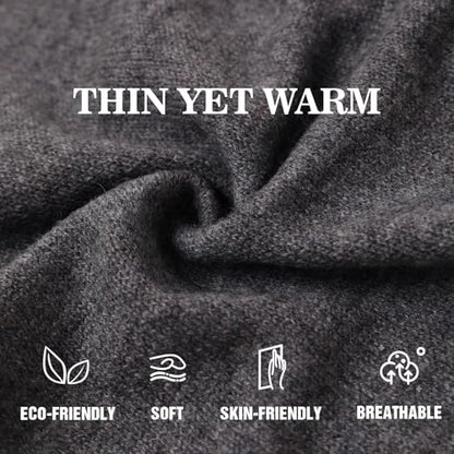 Cashmere Blend Shawl Wraps for Women,Cashmere Poncho Pashmina for Women Travel Scarf for All-Season with Gift Box - color: Grey