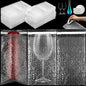 Frienda 300 Pcs Clear Self Sealing Bubble Cushion Bags Double Wall Bubble Pouch Bag Plastic Shockproof Protective Packing Bags for Small Business Moving Shipping Packaging Storage(6" X 10") - size: 6" X 10"