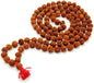 Rudraksh Mala, Natural Himalayan Genuine Original Rudraksha Rosary - style: Rudraksh Jaap mala 5-6MM
