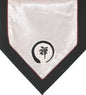 Altar Cloth Or Wall Hanging - Embroidered : Zen Circle - White - color: Zen Circle White