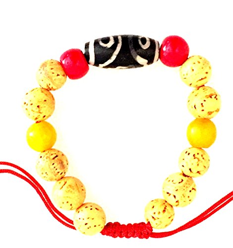 OMA Rudraksha Bracelet Spiritual Healing Stretch Bracelet to Regulate Blood Pressure and Body Fat BRAND - style: Third Eye