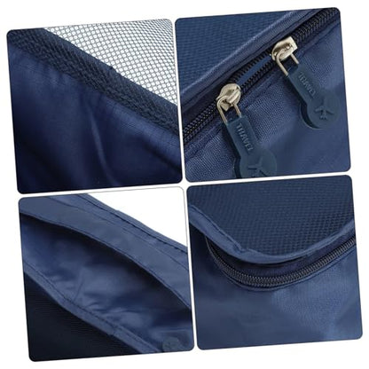 Efficient Storage Bag for Clothes Blanket Luggage Oxford Windowed Organizer Bag for Closet