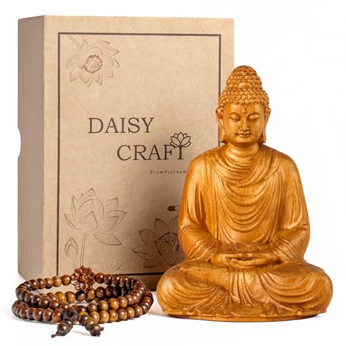 Buddha Statues for Home Decor, Meditation Accessories, Zen Decor, Spiritual Decor, Small Buddha Statue, Yoga Gift for Women and Men, Religious Statues Indoor - style: Meditating Buddha Statue