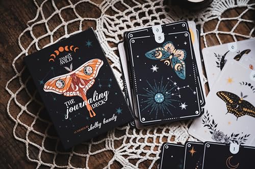 Tamed Wild Journaling Deck – 31-Card Set for Self-Exploration and Reflection | Thought-Provoking Prompts for Daily Writing | Perfect for Personal Growth, Mindfulness, and Self-Appreciation