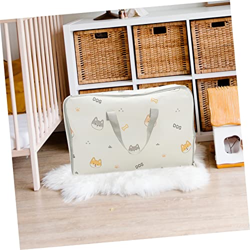 2pcs Large Capacity Oxford Fabric Storage Bags Portable Pouches for Clothes and Blankets Medium Extra Large Home and Travel Organization