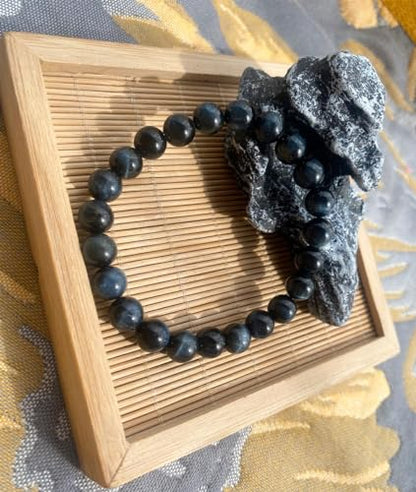 Single-pack of pure gemstone bracelets… - color: 8MM Blue Tigers Eye